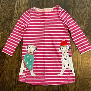 Mini Boden Appliqué Tunic Dress